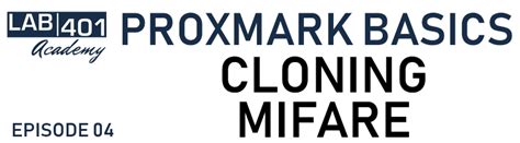 Proxmark Basics: Cloning MIFARE 